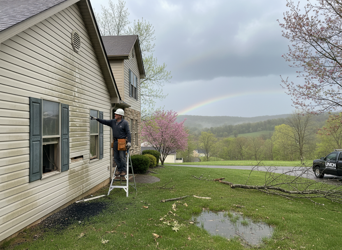 Siding contractor in Independence