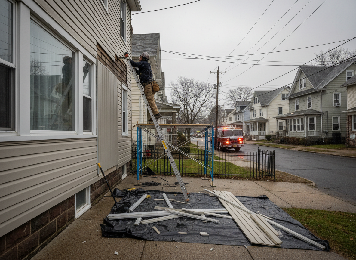 Emergency siding contractor​ in Union