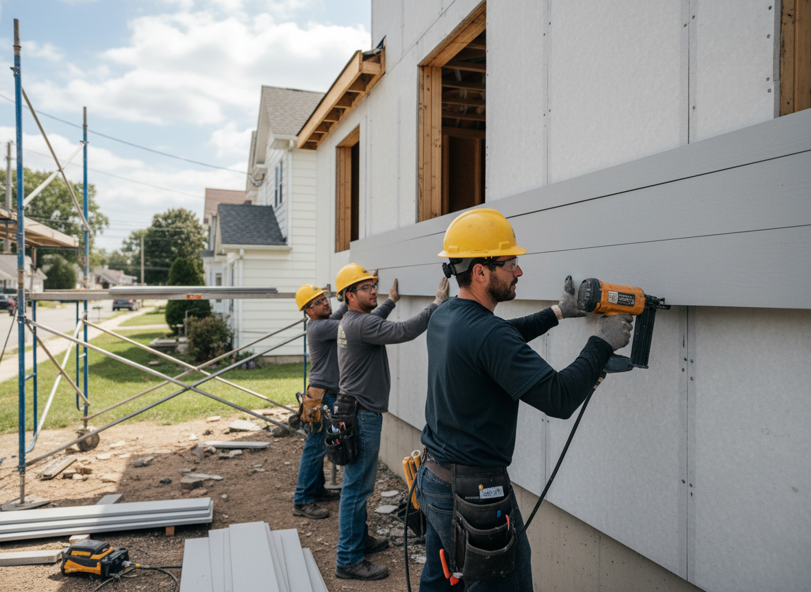 fiber cement siding contractors in Union