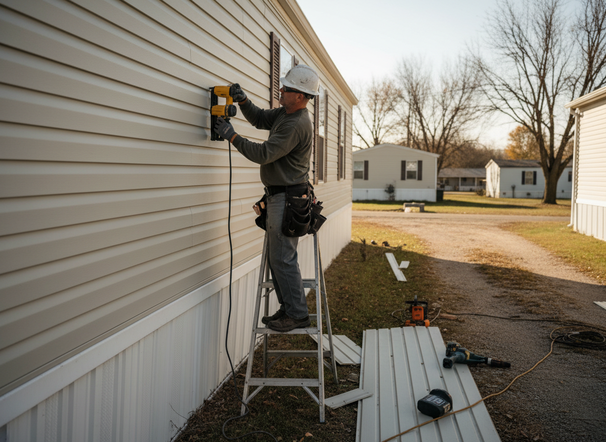 mobile home siding in Union